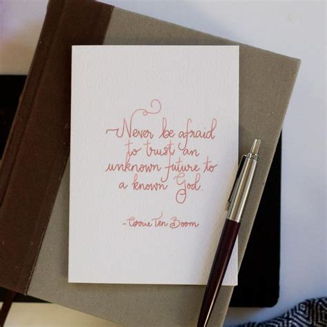 Corrie Ten Boom Quote Greeting Card A