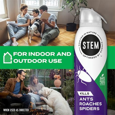 Stem 10 Oz Ants Roaches And Spiders Repellent And Killer Home And Perimeter Indooroutdoor Bug