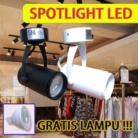 Jual Lampu Sorot Mr Fiting Sorot Led Rell Track Led Spotlight