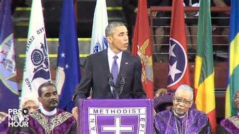 Watch Live Obama Delivers The Eulogy For Charleston Shooting Victim