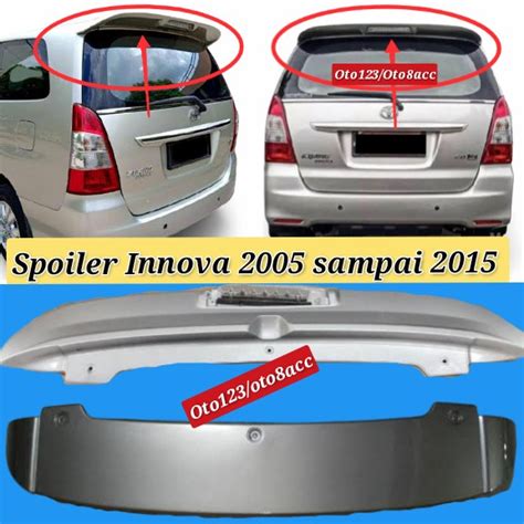 Jual Para Spoiler Innova Plastik Abs Shopee Indonesia