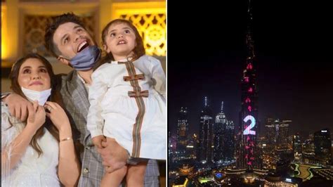 Couple Hosts Gender Reveal On Burj Khalifa Video Goes Viral Trending