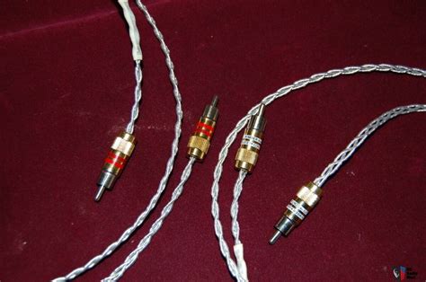 Kimber Kable KCAG Pure Silver 1 0 Meter RCA Interconnect Pair