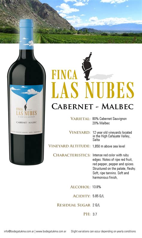 Finca Las Nubes Cabernet Malbec Ktt Fine Wine Singapore