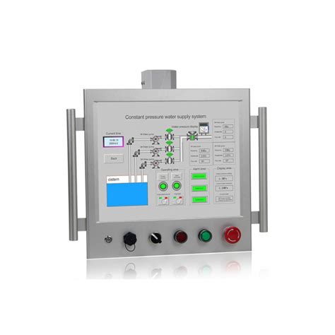 button integrated panel pc