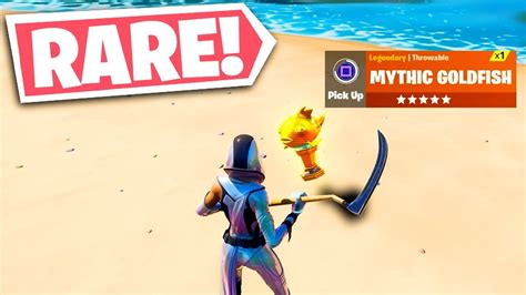 How To Find The MYTHIC GOLDFISH In Fortnite Chapter 2 RARE YouTube