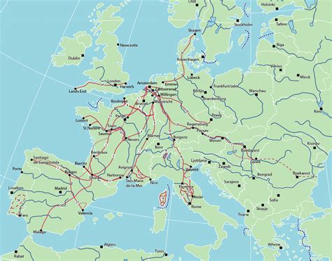 Pirola Fietsroutes Europa