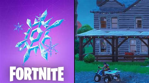 How To Destroy Snowflake Decorations For Fortnite Winterfest Challenge