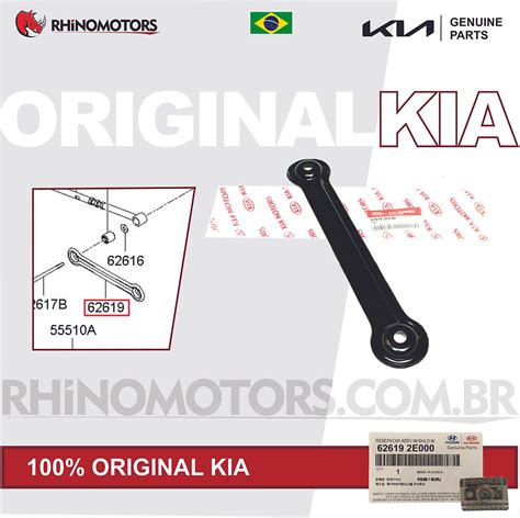 626192E000 Braço Da Suspensão Traseira Kia Sportage Hyundai Tucson