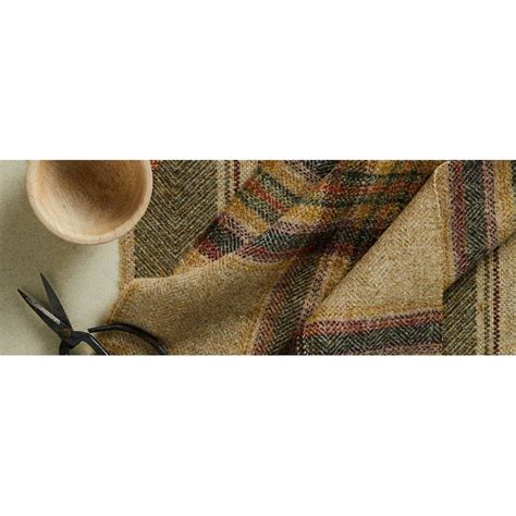 Blenheim Fabric Natural Olive U Ab Abraham Moon Sons