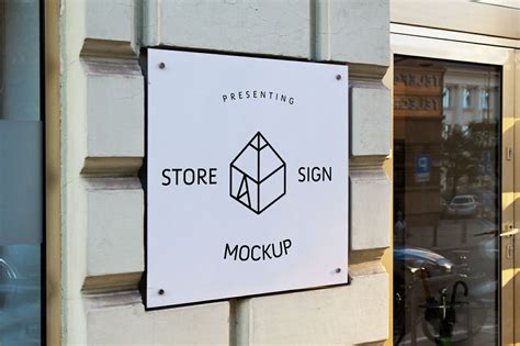 FREE 39+ PSD Shop Signage Mockups in PSD | InDesign | AI