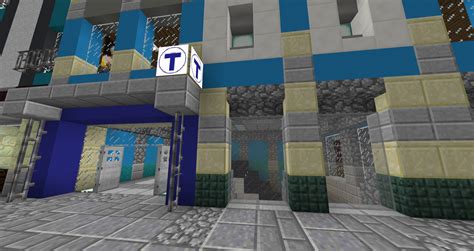 Subway entrance : r/Minecraft