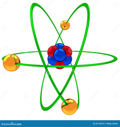 Atom Model Stock Photos Image 35710573