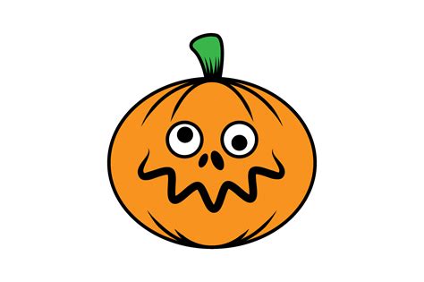 Halloween Icon Dizzy Pumpkin Emoji Graphic By Purplebubble · Creative