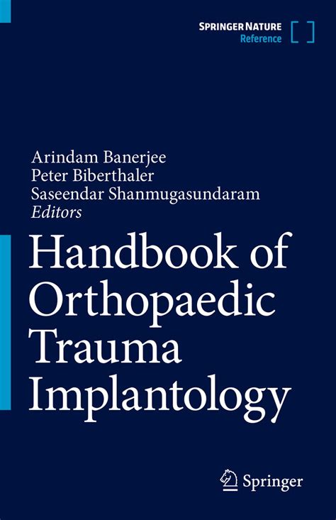 Buy Handbook Of Orthopaedic Trauma Implantology Book Online At Low