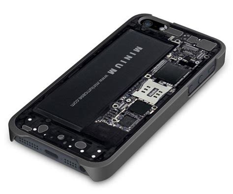 Skeletonized Iphone 5 Case Gadgetsin