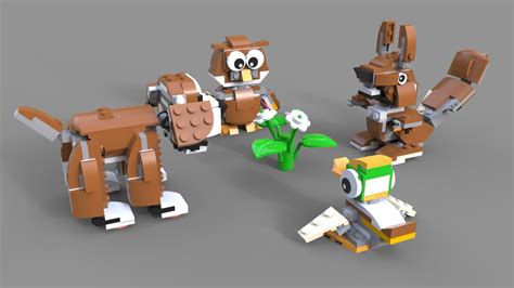 ArtStation - Lego Animals pack 1 | Resources