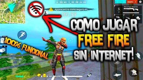 Cómo Jugar Free Fire Sin Internet 2024