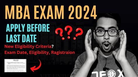 MBA Entrance Exam Last Date 2024 MUST APPLY Registration Date