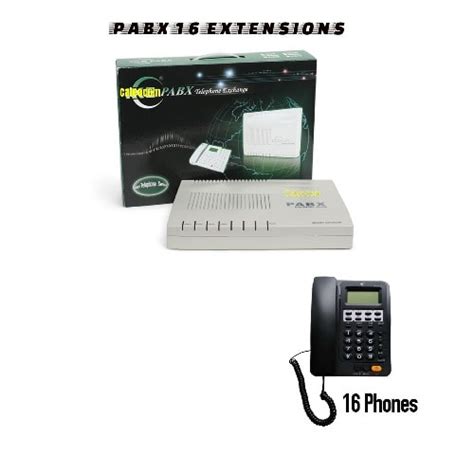 Caleocom Pabx Wired Intercom 16 Extension Bundle Konga Online Shopping