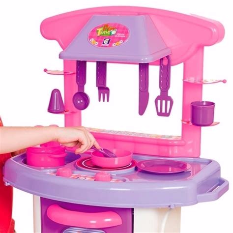 Cozinha Infantil Completa Play Time Cotiplas C Frete Grátis R 120