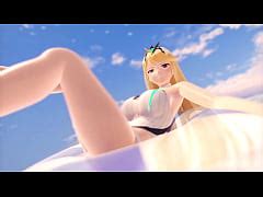 Zombie Alone Pyra And Mythra Island Resort Eng Sub Fforfsakes Free Mobile Porn Videos