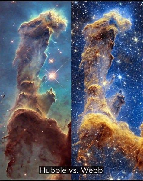 Hubble telescope captures stunning new image of pillars of creation – Artofit