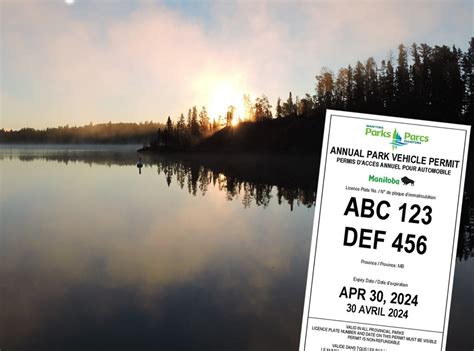 2024 Manitoba Park Vehicle Permits Are Now Available