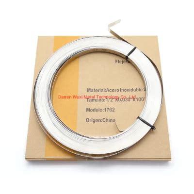 Different Package Naked Stainless Steel Strap Band China Pole Line