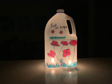 Make An Anzac Day Lantern Anzac Day Craft Au