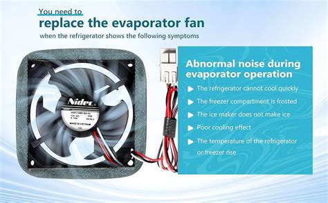 Amazon Da A U C Ms B Refrigerator Evaporator Fan