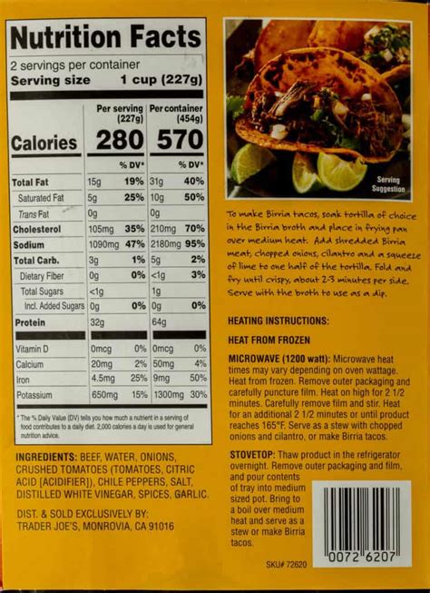 Trader Joes Beef Birria