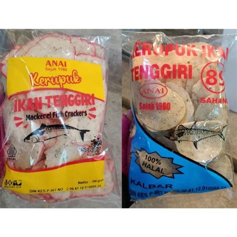 Jual KERUPUK IKAN TENGGIRI 89 SAHANG KHAS KALBAR KRUPUK IKAN ASLI