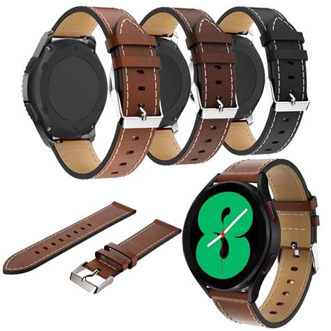 Pulseira Couro P Samsung Galaxy Watch Mm Envio Hr Corre