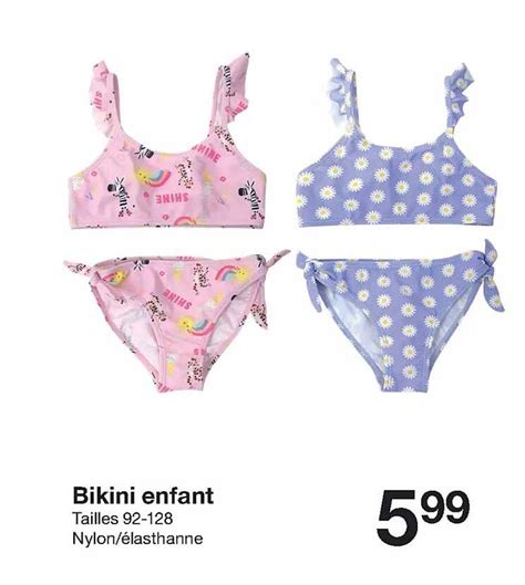 Promo Bikini Enfant Chez Zeeman Icatalogue Fr