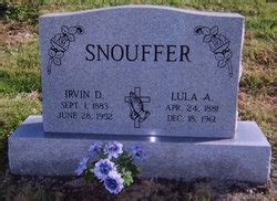 Irvin Dana Snouffer 1883 1952 Mémorial Find a Grave