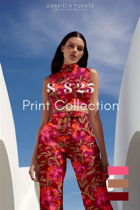 Spring Summer Trends Floral Print Collection By Gabriela Fuente