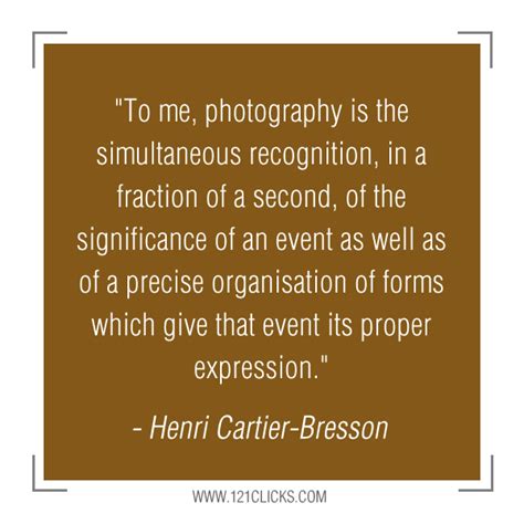 Inspiring Photography Quotes From Henri Cartier Bresson Clicks