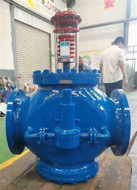 Self Actuated Steam Pressure Control Valve Pressure Regulator With