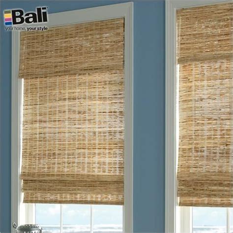 Bali Natural Woven Wood Shades | Blinds.com | Woven wood shades, Wood ...