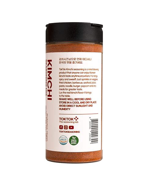 Toktok Korean Kimchi Seasoning Powder Mix 35oz 100g Bbq Grilling Cald