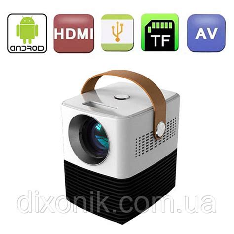 Проектор изображения мультимедийный Y7 Android WiFi проектор на ...