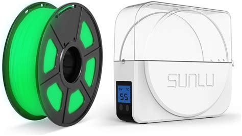 Amazon SUNLU PLA 3D Printer Filament Glow In The Dark PLA