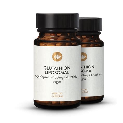 Liposomales Glutathion Mg Kapseln Hoch Bioverf Gbar X Kapseln