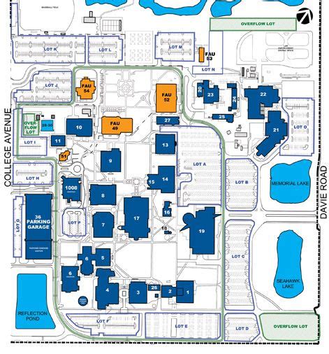 Broward North Campus Map