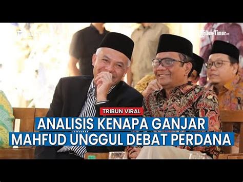 Duet Ganjar Mahfud Dinilai Akan Unggul Pengamat Sebut Pasangan Kuat Di