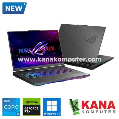 Asus Rog Strix G16 Core I5 13450hx G614ju I545j6g O Eclipse Grey Rtx 4050 Windows 11 Kana