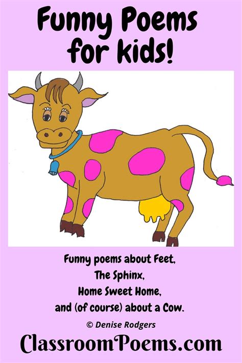 How Now Brown Cow Poem