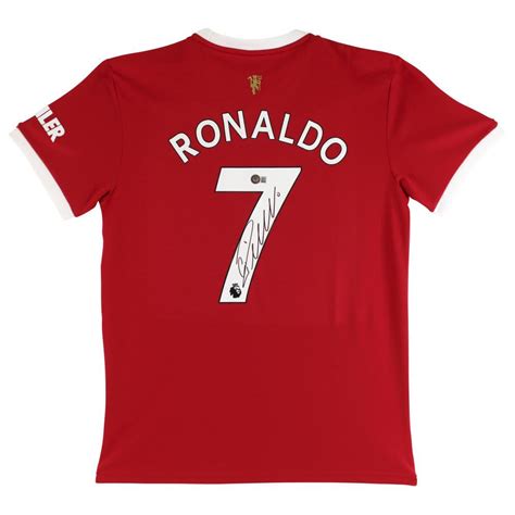 Cristiano Ronaldo Signed Manchester United Jersey (Beckett) | Pristine Auction