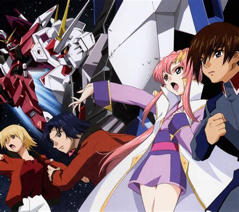 Mobile Suit Gundam Seed Kira Yamato Athrun Zala Lacus Clyne Cagalli